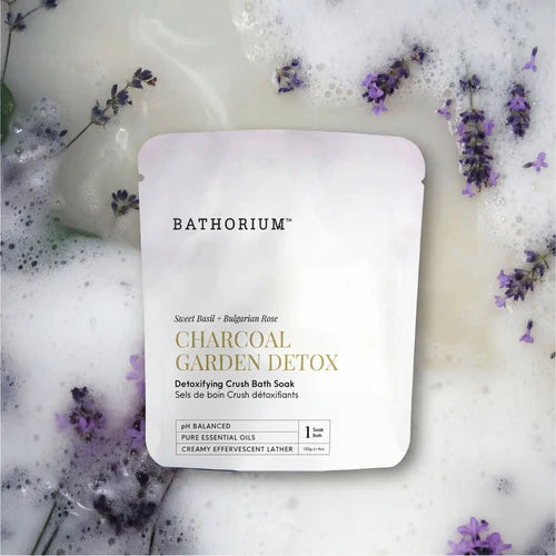 Charcoal Garden Detox 120g - Bathorium