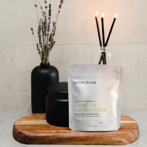 Charcoal Garden Detox 120g - Bathorium