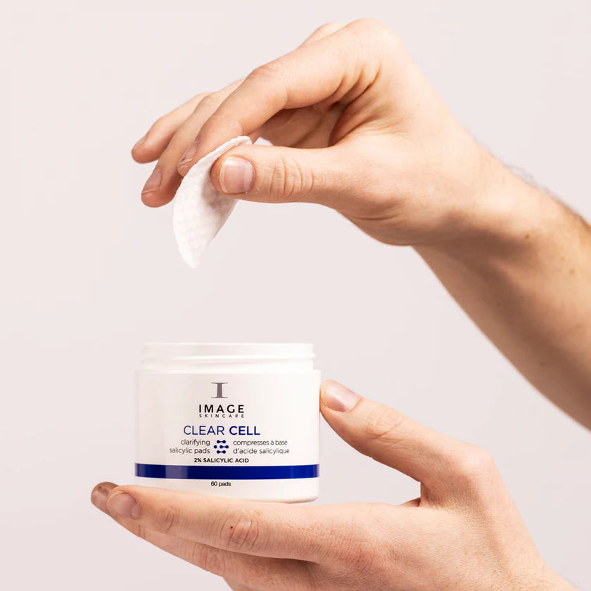 Compresses exfoliantes à l’acide salicylique – Clear Cell (Image Skincare)