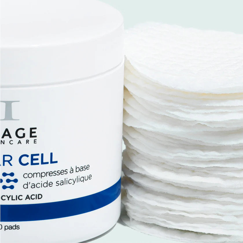 Compresses exfoliantes à l’acide salicylique – Clear Cell (Image Skincare)