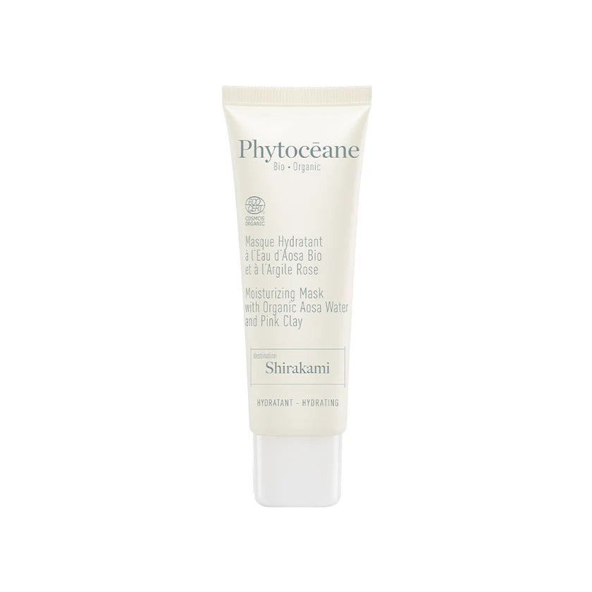 Masque Hydratant à l'Eau d'Aosa Bio et à l'Argile Rose – Destination Shirakami (Phytocéane)