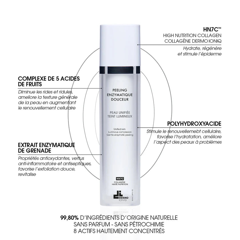 Peeling enzymatique douceur - Dermo Ioniq